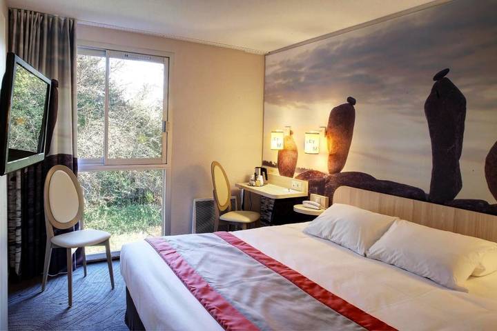 Hôtel pour 3 personnes, avec jacuzzi ainsi que jardin et sauna, animaux acceptés à Auray - 2