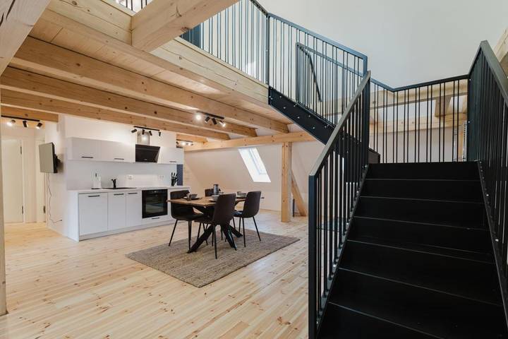 Ferienwohnung für 4 Personen, mit Ausblick