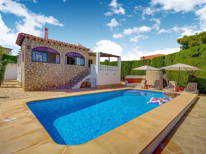 Villa pour 4 personnes, avec Piscine à Calpe