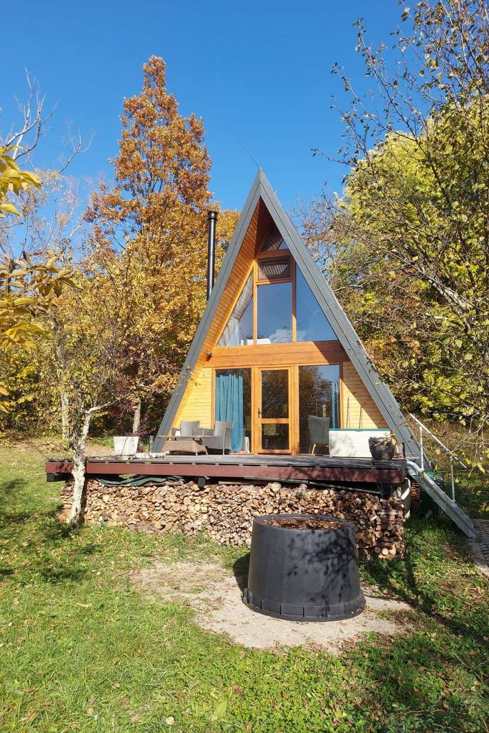 Dom dla 4 osób, z basen i ogród oraz taras w Karpaty (Rumunia)