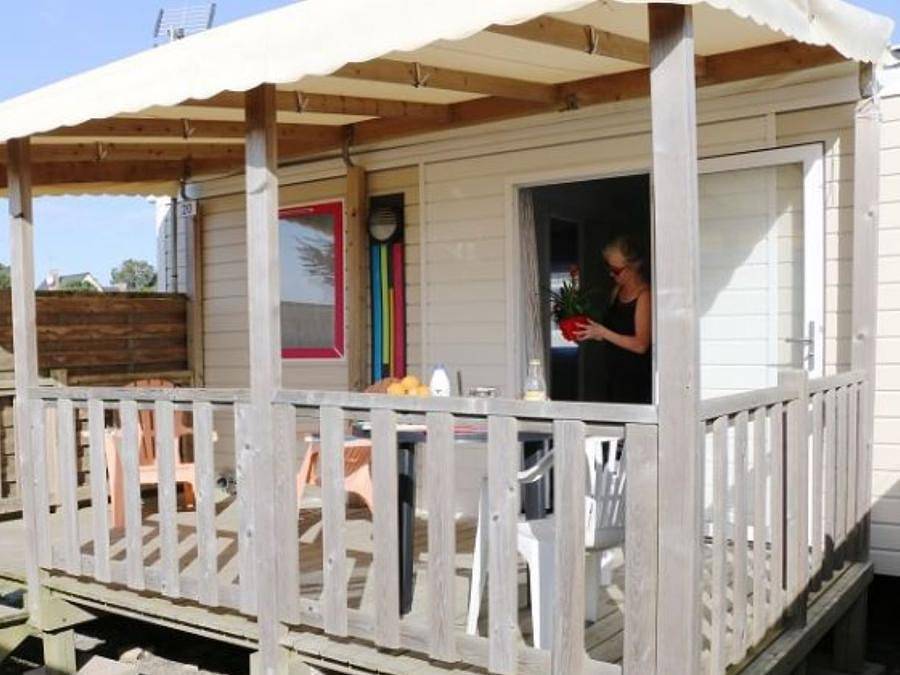 Camping Landrezac Plage - Mobilhome 2 personas - Mobil-home Solo - 22m² - 1 habitación in Sarzeau, Côte des Mégalithes