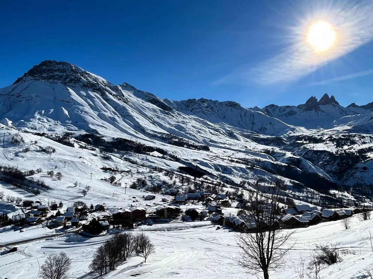 Appartement entier, Appartement 2 Pièces 6 Personnes + 1 bébé in Col du Mollard, Albiez-Montrond