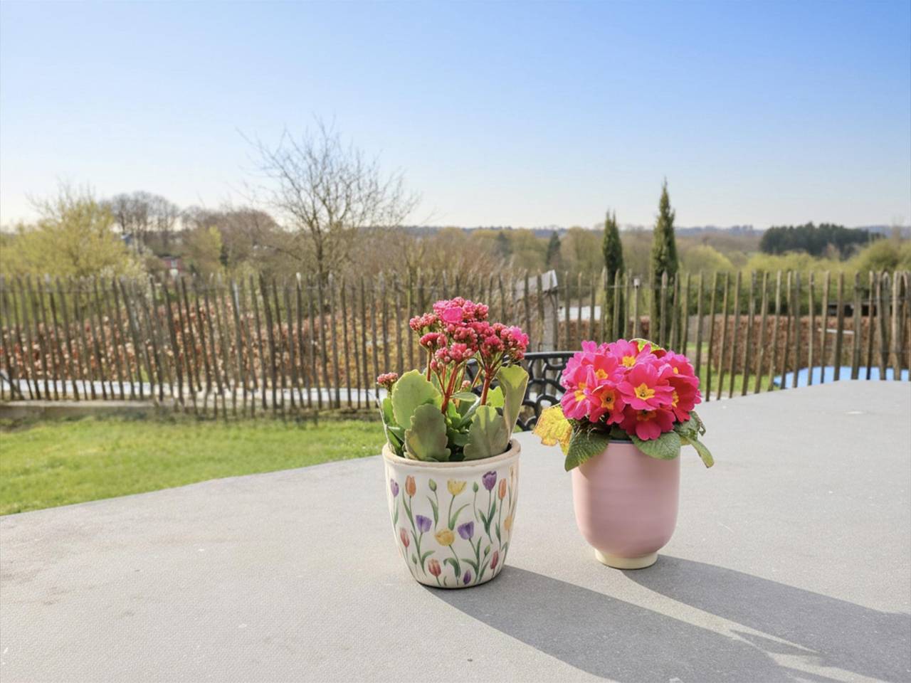 Nice apartment for 4 with a lovely terrace. in Ouffet, Liège region