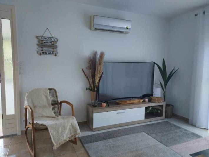 Maison de vacances pour 3 personnes, avec Terrasse et Jardin