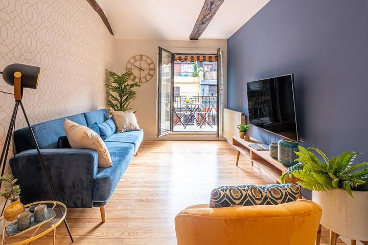 Ferienwohnung für 5 Personen, mit Balkon - 1