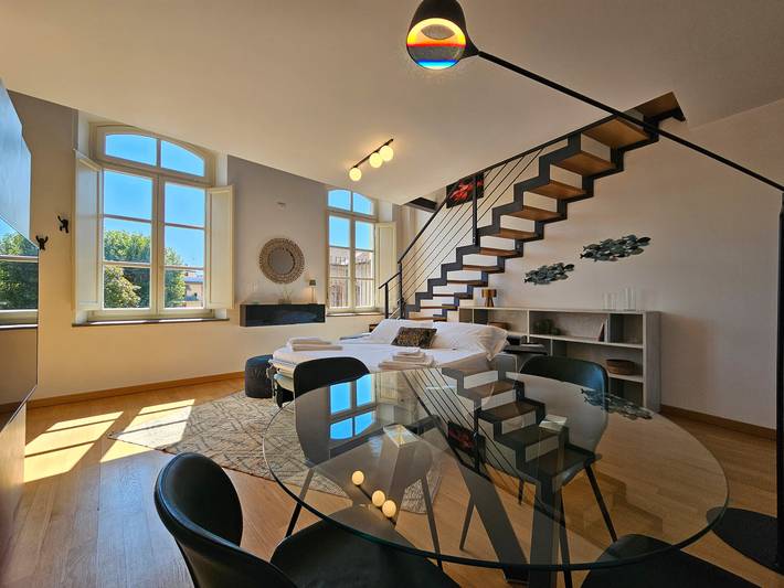 Vacation rental for 4 people, with garden in Lucca