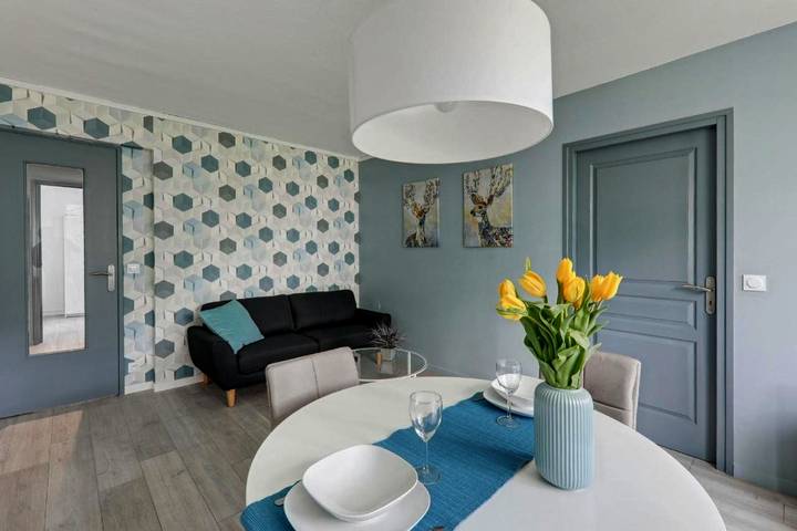 Appartement de vacances pour 6 personnes, avec balcon