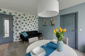 Gîte pour 6 personnes, avec balcon à Mont-Saint-Aignan