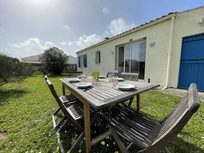 Casa de vacaciones para 6 personas, con terraza y jardín - 1