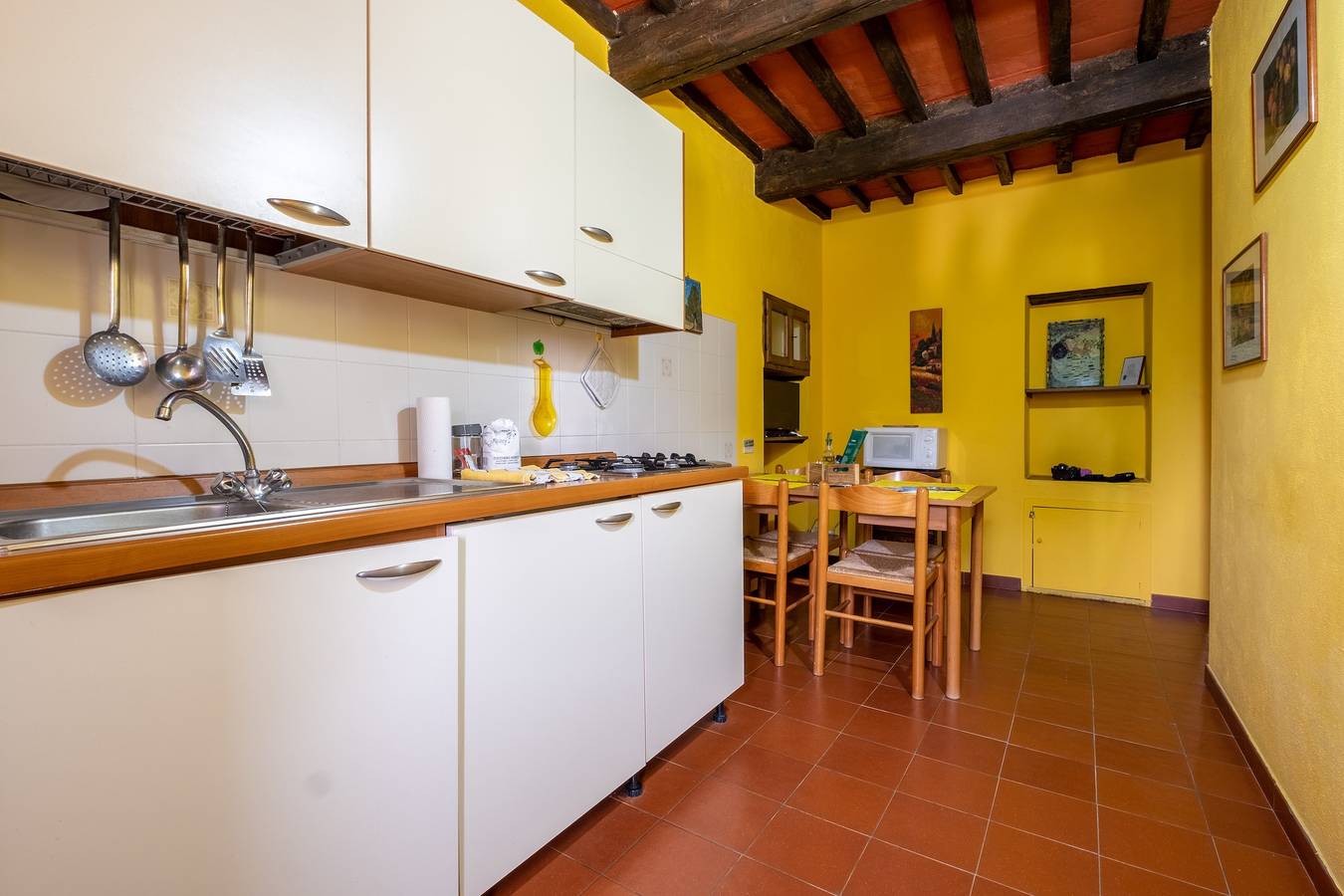 Ganze Wohnung, Ferienwohnung "Agriturismo La Pieve - Mimose" mit Gemeinschaftspool, Gemeinschaftsgarten und Wlan in Magliano in Toscana, Grosseto Provinz