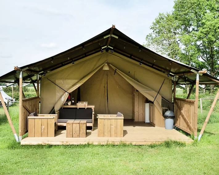 Camping für 6 Personen, mit Terrasse und Sauna, mit Haustier in Dänemark - 4