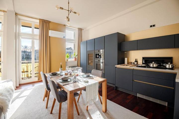 Apartmenthotel für 6 Personen, mit Garten und Ausblick, mit Haustier in Leipzig