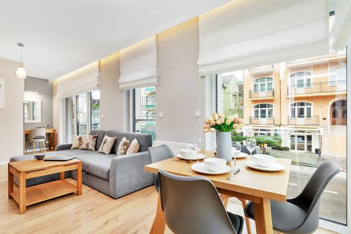 Ferienwohnung für 4 Personen, mit Balkon/Terrasse, kinderfreundlich in Swinemünde