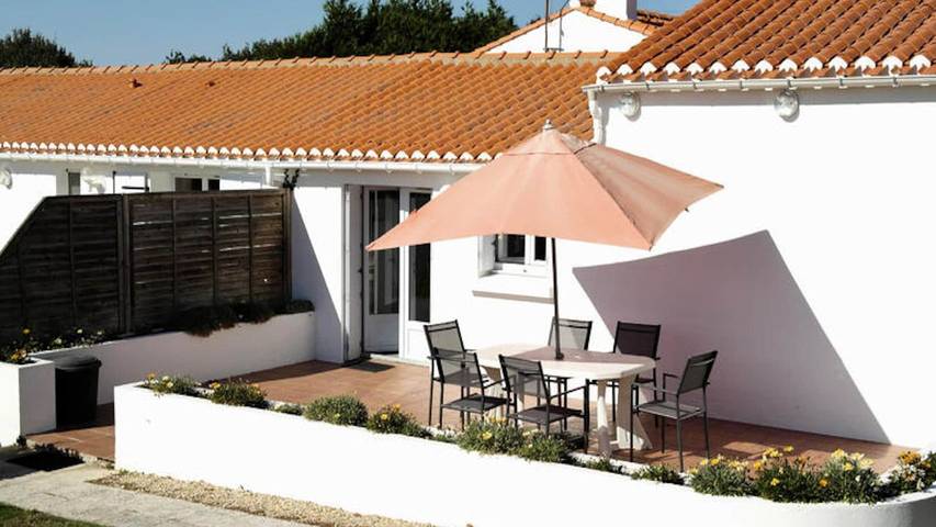 Appartement de vacances pour 5 personnes, avec jardin