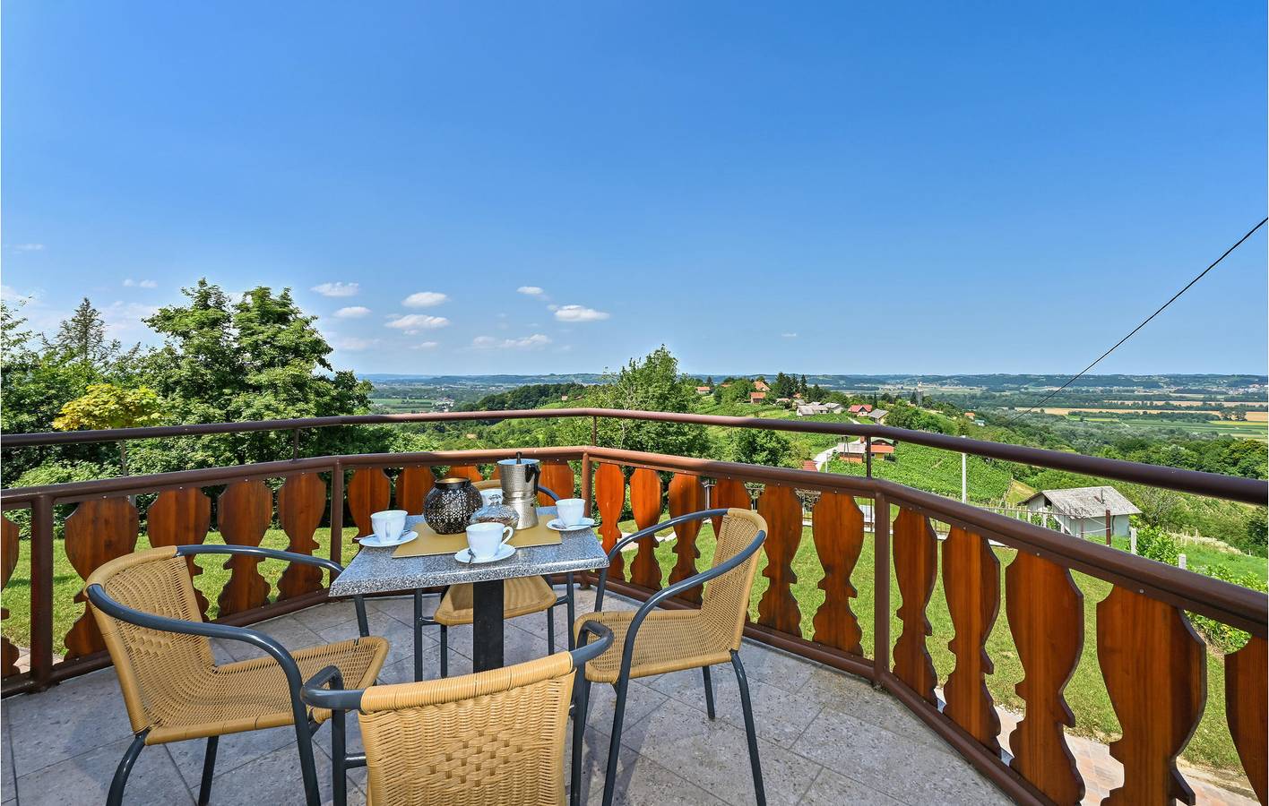 Ferienhaus für 8 Personen mit Sauna in Varazdin