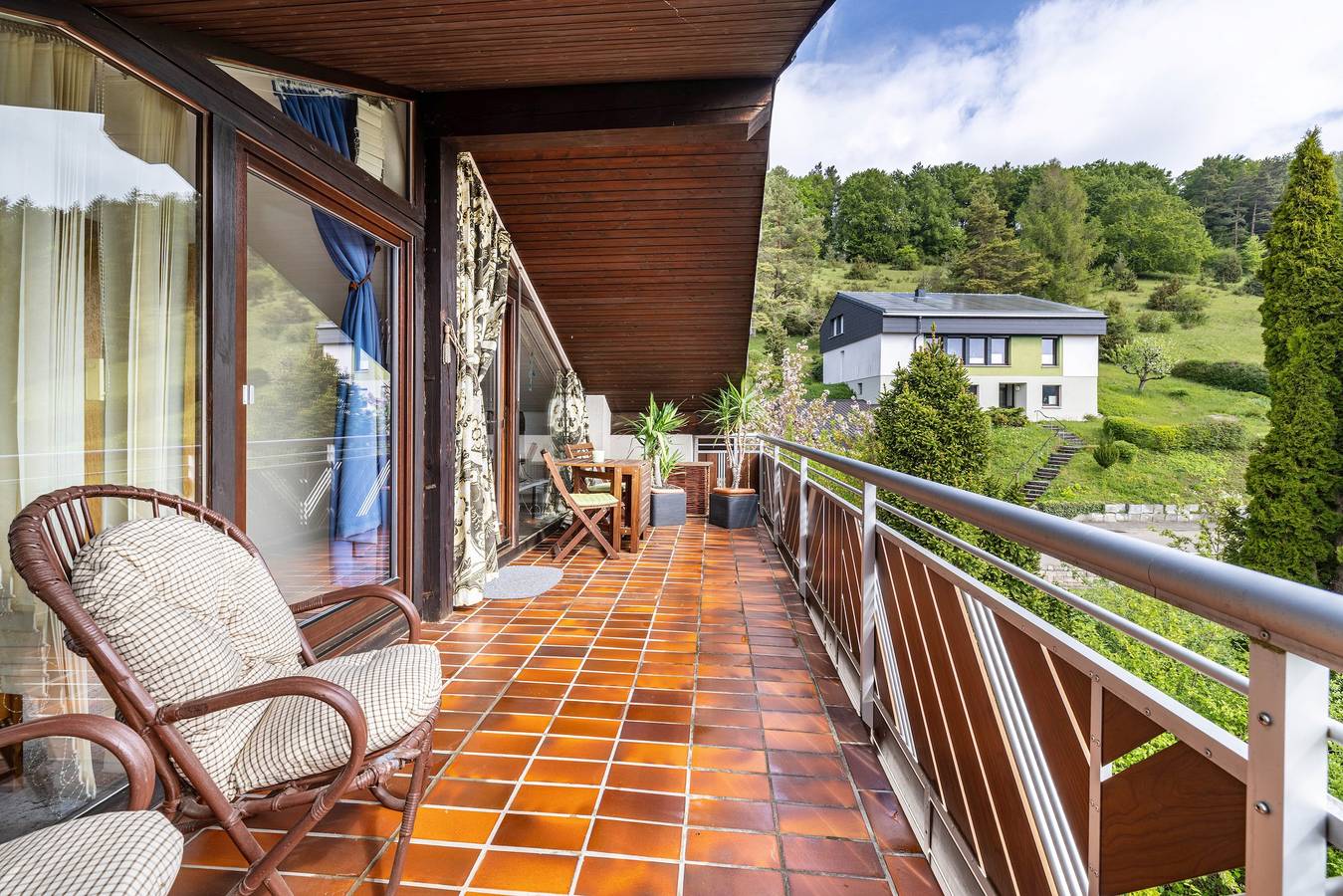 Ganze Wohnung, Apartment 'Haus Wacholderheide' mit Balkon und Wlan in Onstmettingen, Albstadt