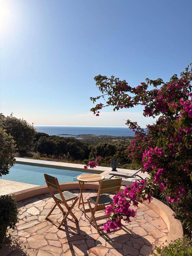 Maison d’hôte pour 2 personnes, avec piscine ainsi que jardin et jacuzzi à Lumio