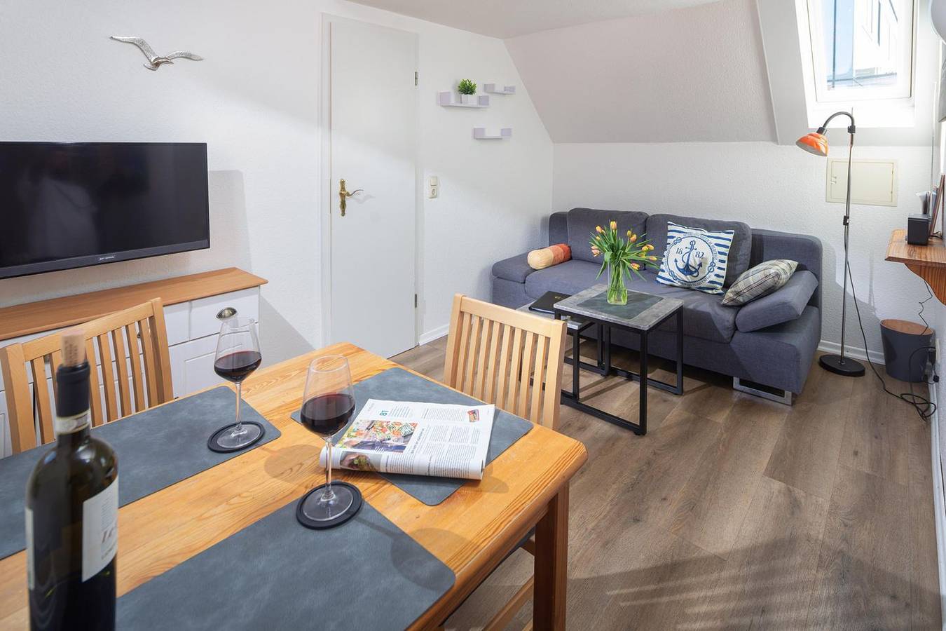 Entire apartment, Gemütliche 2-Raum-Ferienwohnung im Stadtzentrum in Norderney