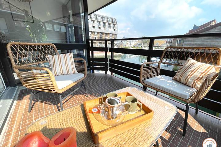 Apartamento inteiro, 🍒 Temps des Cerises - Terrasse - Plage - Marina in Deauville, Lisieux (Região)