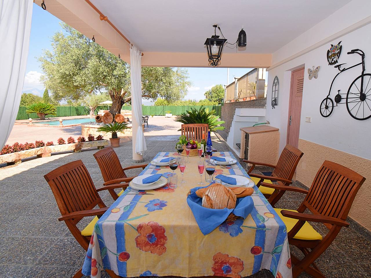 Acogedora finca en Muro con piscina privada, aire acondicionado y Wifi in Muro, Mallorca Norte