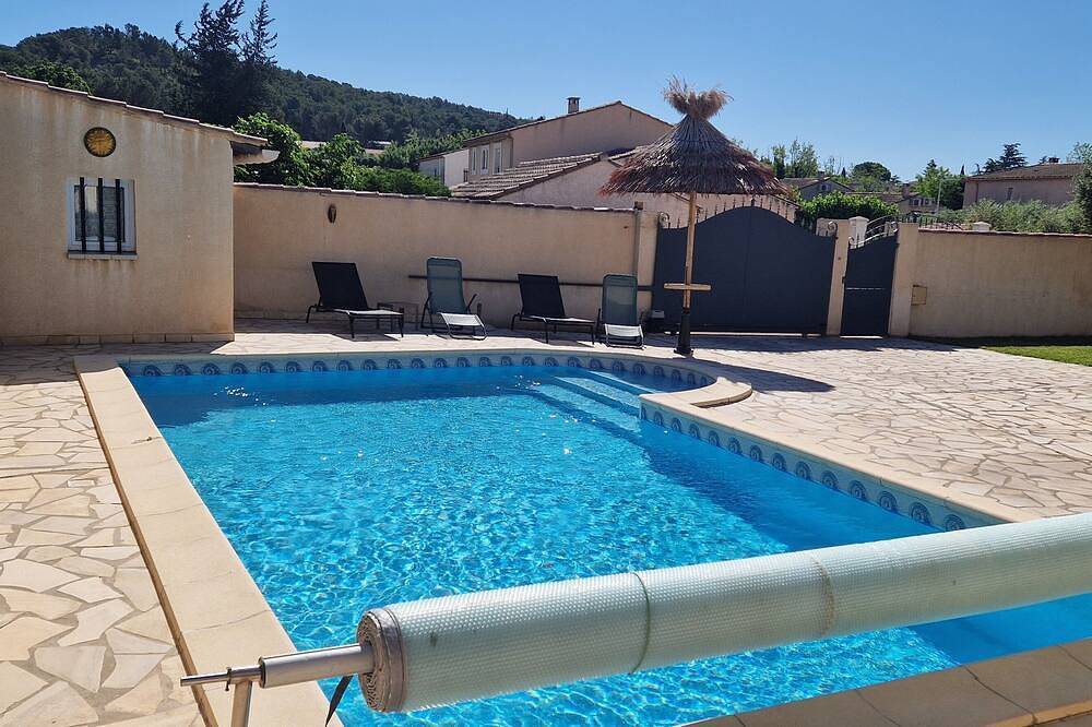 Familien-Villa privater Pool in Beaucaire, Nimes und Umgebung
