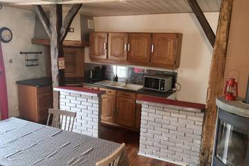 Gîte pour 4 personnes, avec balcon à Orgelet