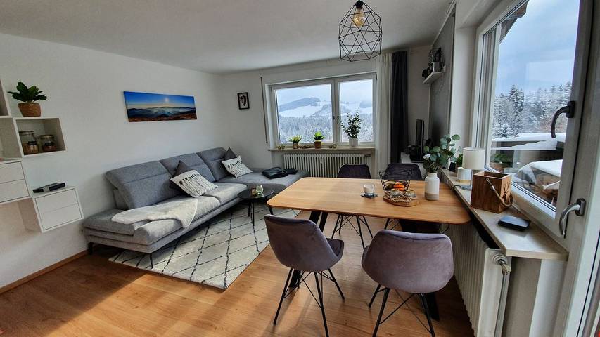 Ferienwohnung für 4 Personen, mit Balkon und Ausblick in Oberreute - 2