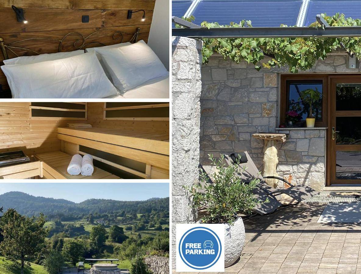 Ganze Wohnung, Spacious apartment in nature with sauna! in Postojna, Innerkrain-Karst