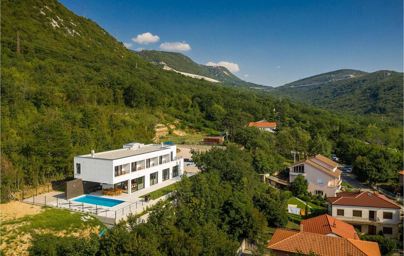 Gemütliche Ferienwohnung mit Pool, 200 m von der Küste in Kraljevica entfernt in Bakarac, Kraljevica