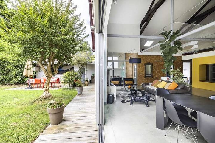 Location de vacances pour 8 personnes, avec terrasse et jardin, animaux acceptés dans Gare De Biarritz