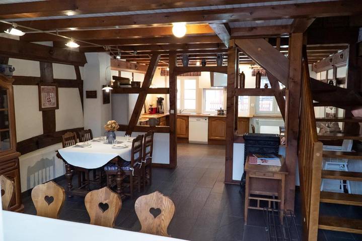 Chambre d’hôte pour 10 personnes, avec piscine ainsi que sauna et terrasse à Kurtzenhouse - 4