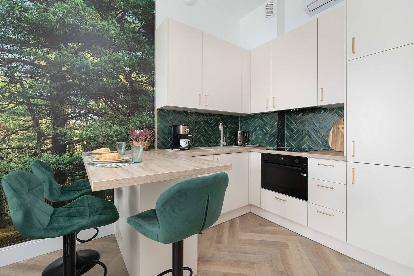 Ganze Wohnung, Ferienwohnung für 5 Personen mit Balkon/Terrasse in Mrzeżyno, Powiat gryficki