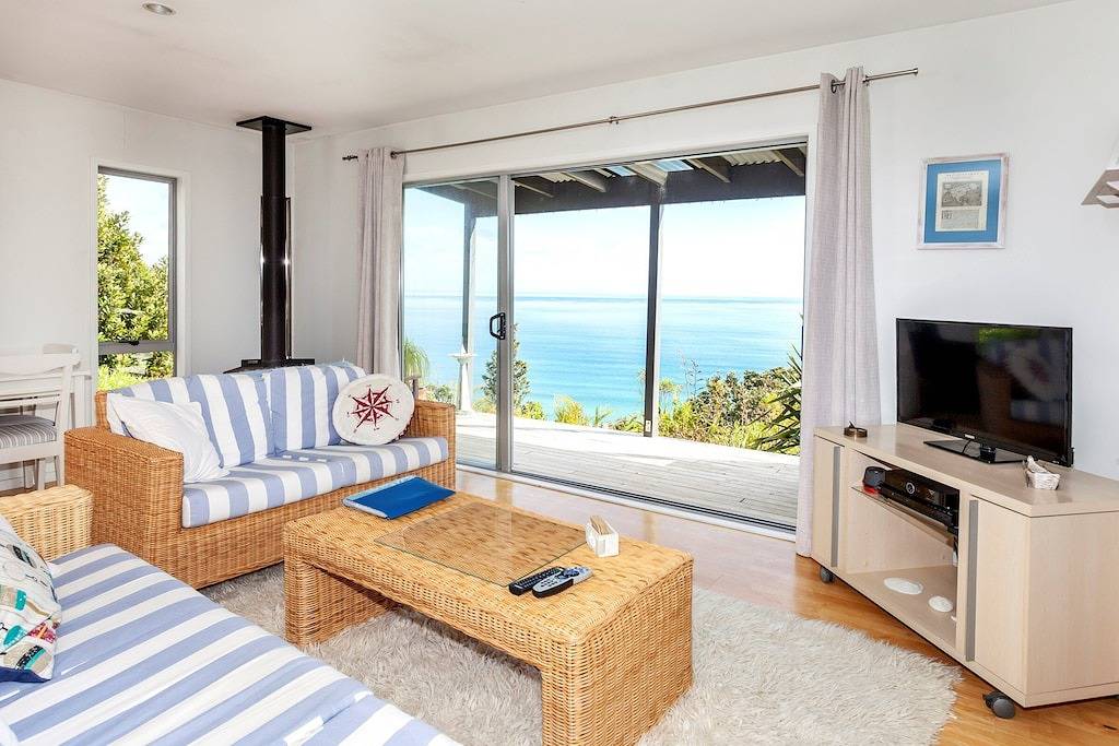 Ganze Wohnung, Sea-Escape \"Just For Zwei\" privat mit absolut atemberaubendem Meerblick in Waikato