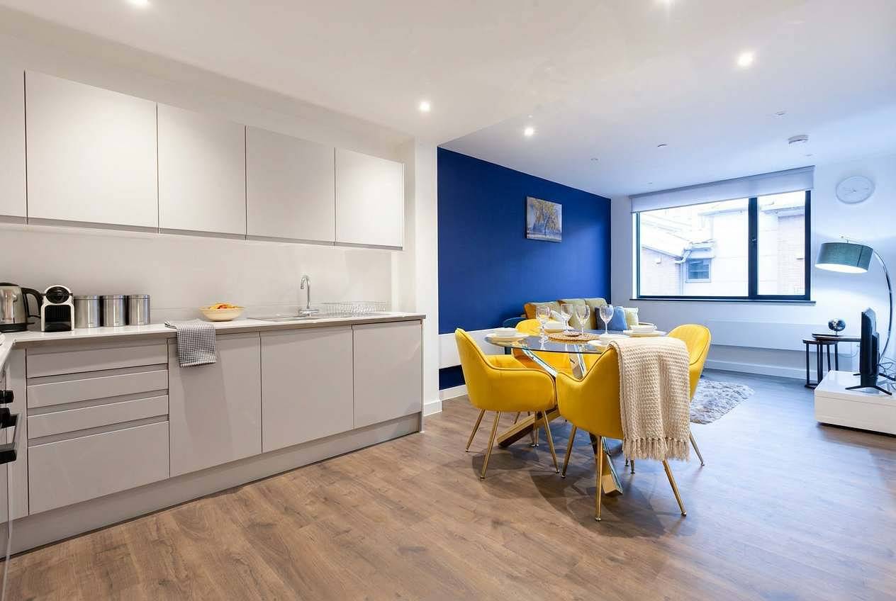 Ganze Wohnung, Contemporary Spacious 1Bed Apartment in Manchester in Manchester, Greater Manchester