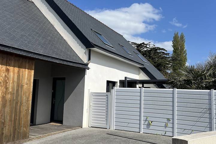 Maison de vacances pour 12 personnes, avec jacuzzi et jardin à Erdeven