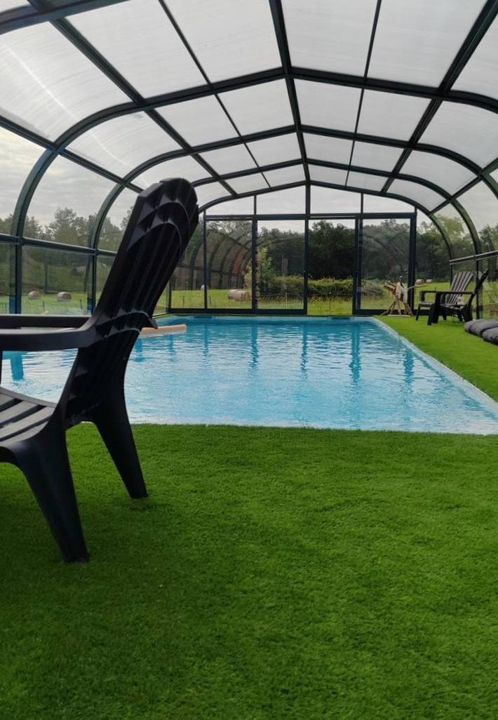 Chambre d’hôte pour 4 personnes, avec piscine et jardin, animaux acceptés - 1