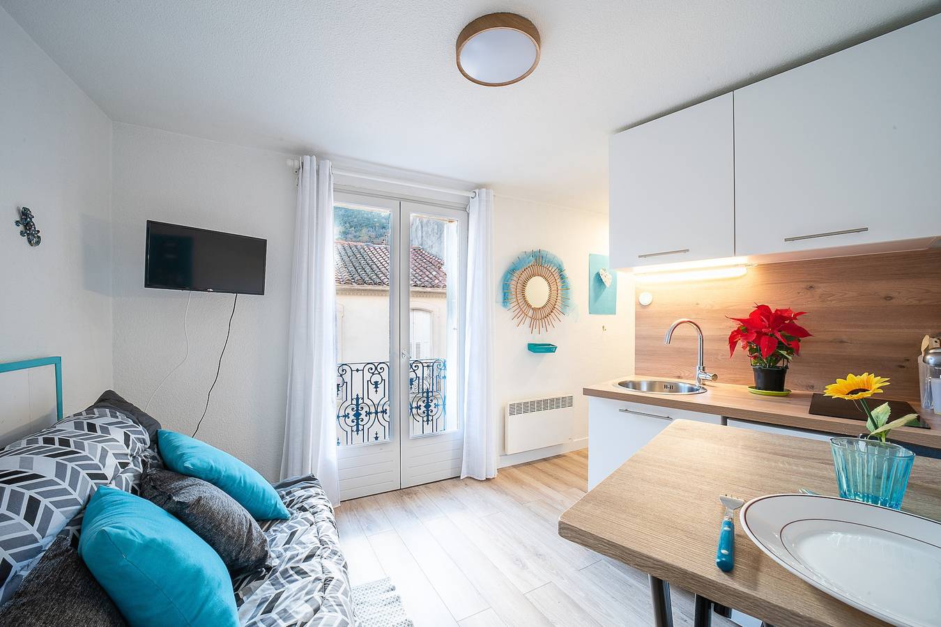 Appartement entier, Bleue Topaze - A 3 min des Thermes in Amélie-les-Bains-Palalda, Région de Céret