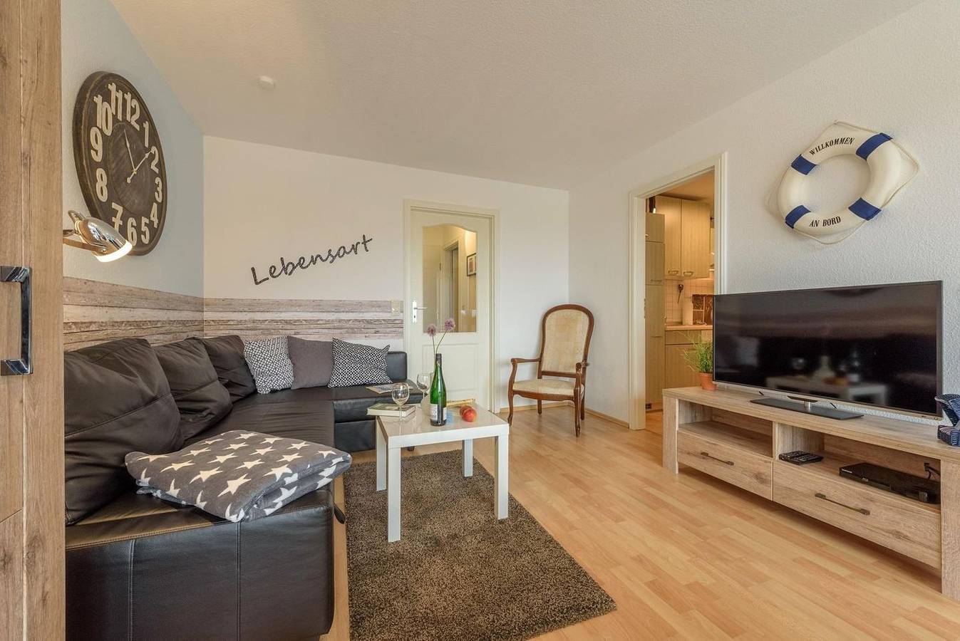 Ganze Wohnung, Lebensart - Modern, hell & mit Blick: Perfekt für Urlaub zu zweit in Baabe, Rügen