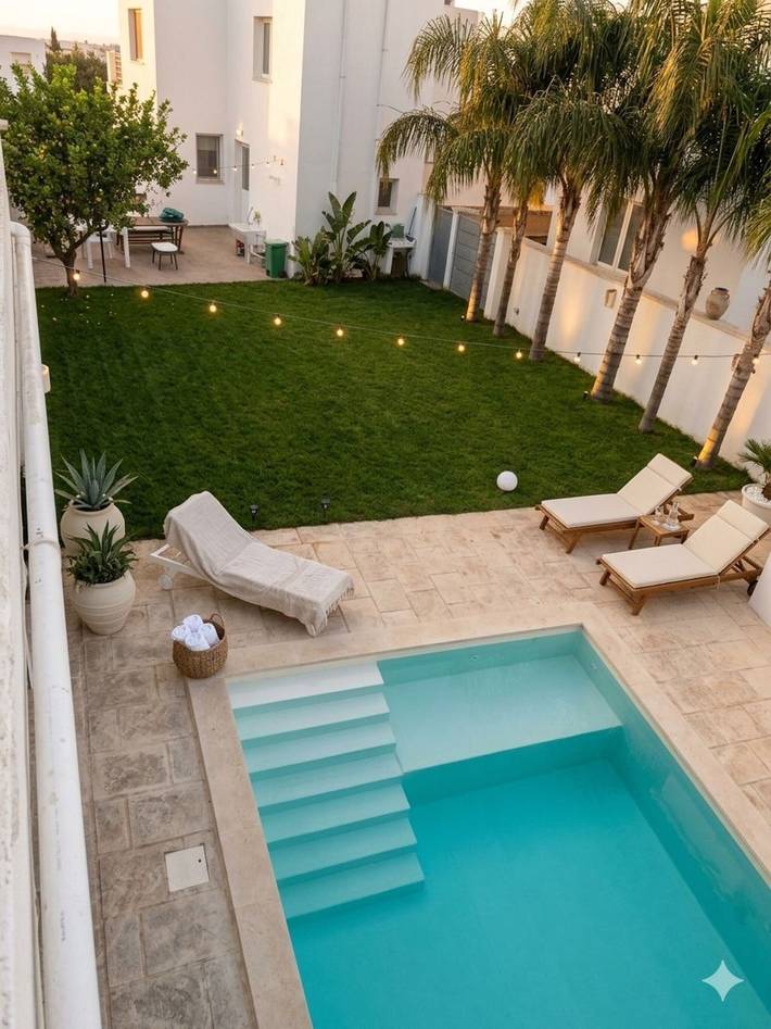 Villa pour 6 personnes, avec jardin - 1