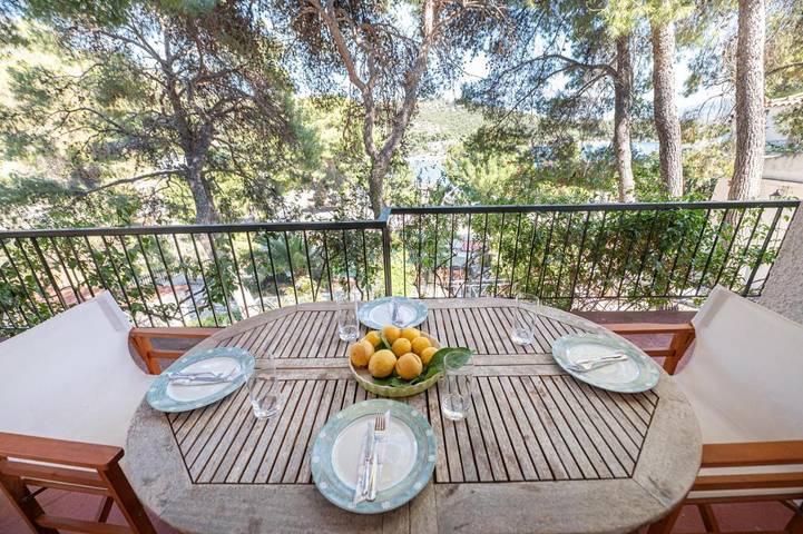 Ferienwohnung für 4 Personen, mit Ausblick und Garten - 1