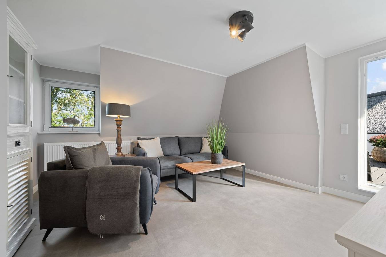Ganze Wohnung, Der Tofthof söss - eine wunderschöne Ferienwohnung mit Dachterrasse. in Westerhever, Eiderstedt