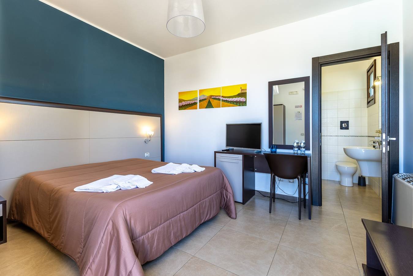 Kamer 'Sciauru' met gedeeld buitenzwembad, wifi en airconditioning, foto 6