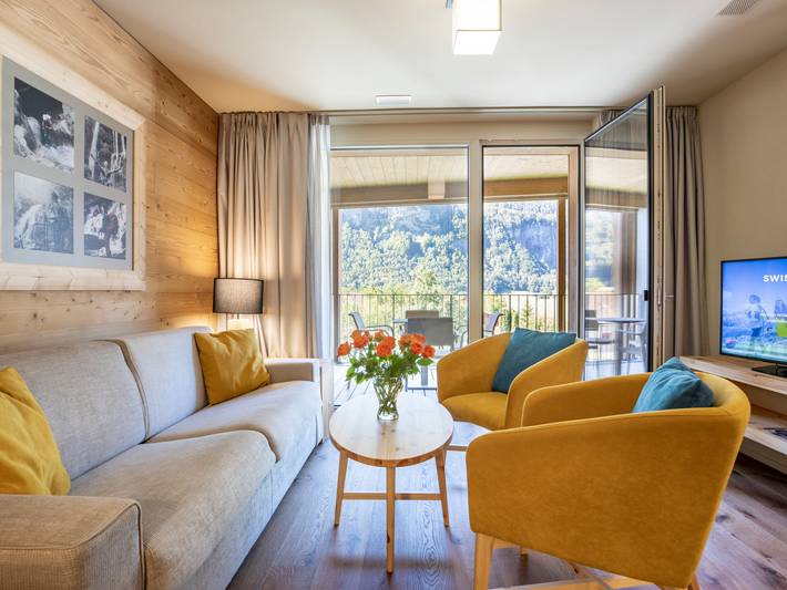 Gîte pour 6 personnes, avec sauna ainsi que terrasse et jardin, animaux acceptés à Meiringen