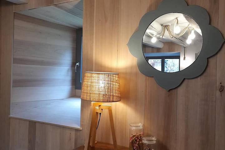 Chalet pour 14 personnes, avec jardin