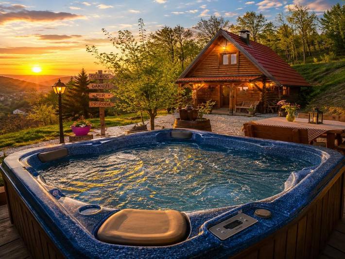Location de vacances pour 5 personnes, avec vue et jardin, animaux acceptés à Kosjerić - 3