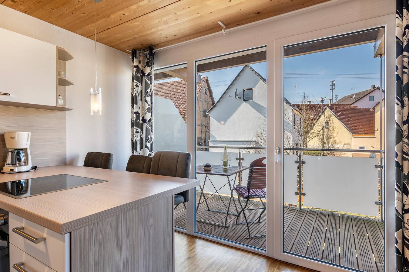 Appartamento intero, Appartamento 'Ferienwohnung Trollinger' con balcone e Wi-Fi in Brackenheim, Kraichgau