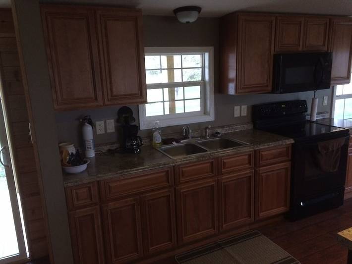 Blockhütte für 6 Personen, mit Terrasse und Garten sowie Whirlpool - 1