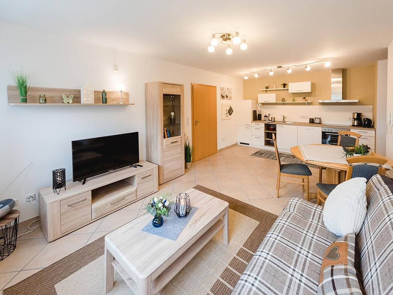 Ganze Wohnung, Apartment 'Storchenaue' mit gemeinsamer Terrasse, Balkon und Wlan in Wächtersbach, Main-Kinzig-Kreis