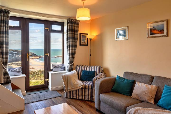 Holiday rental for 3 people, with Ocean view and Garden in Sennen