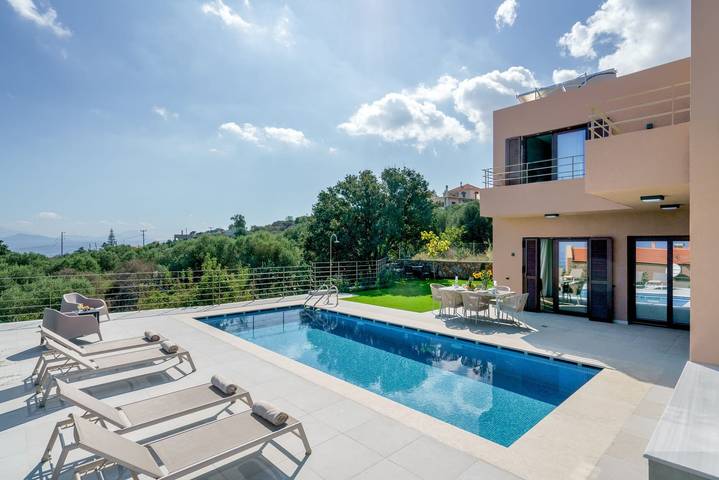 Villa für 19 Personen, mit Garten, kinderfreundlich in Chania und Umgebung - 4